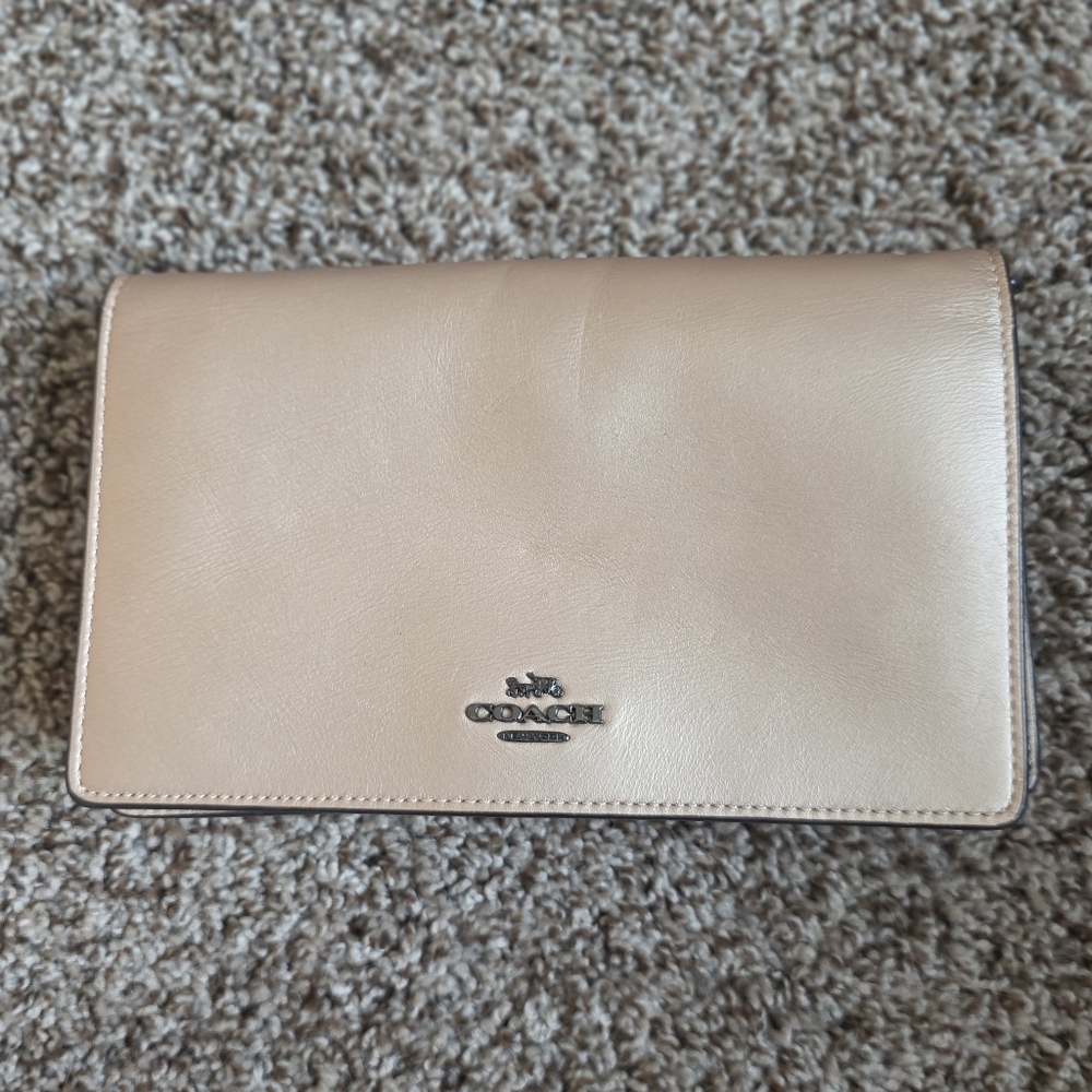Coach Crossbody With Embellished Strap